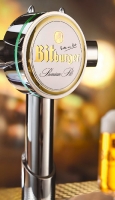 Metall-Schanksäule exklusiv für Bitburger Braugruppe