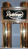 Metall-Schanksäule exklusiv für Radeberger Exportbierbrauerei